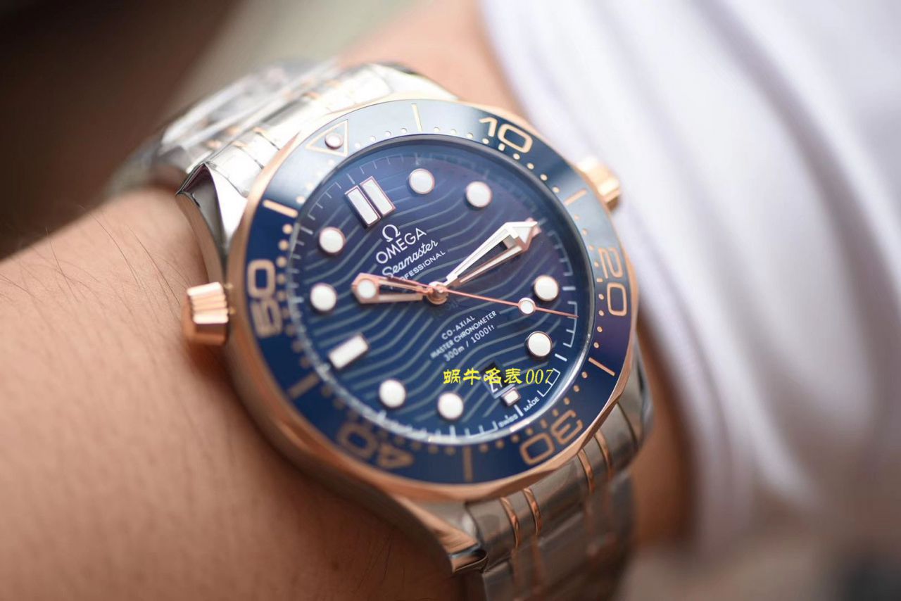 【 Video analysis 】OMEGAOMEGA Seamaster 300米 Perfect  Replica Copy 210.22.42.20.03.002 wrist watches  / M630