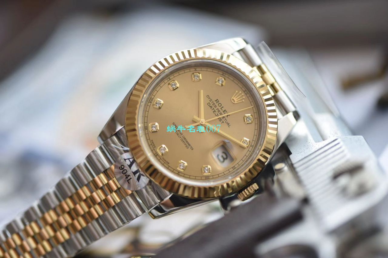 【 Video analysis 】AR Factory AR出品超强 Rolex  Datejust 41mm副本五连珠 Replica Copy 116333-72213 G / R519