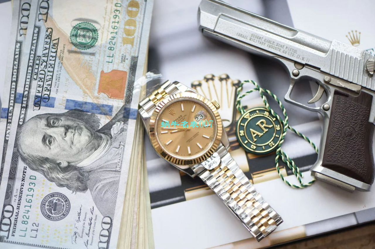 【 Video analysis 】AR Factory AR出品超强 Rolex  Datejust 41mm副本五连珠 Replica Copy 116333-72213 G / R519