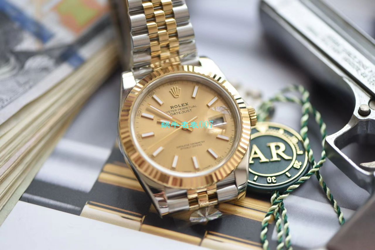 【 Video analysis 】AR Factory AR出品超强 Rolex  Datejust 41mm副本五连珠 Replica Copy 116333-72213 G / R519