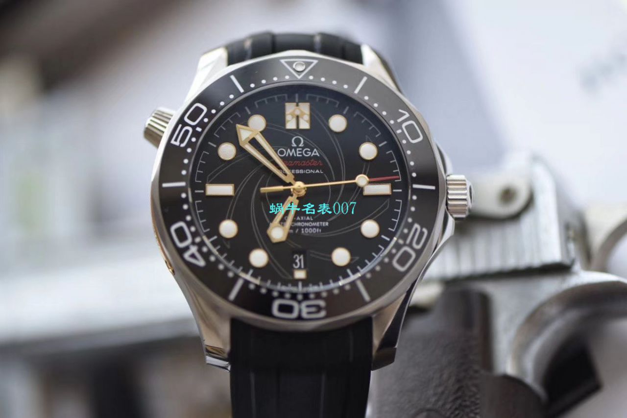 VS Factory 爆品 top  Replica Copy OMEGA Seamaster 300米潜水表詹姆斯·邦德007，每个男人心中都有一个007梦 / M636