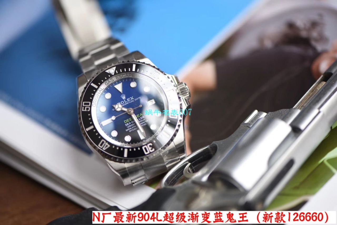 【 Video analysis 超级神器】N Factory  Replica 最新904L Replica Copy 超级渐变蓝鬼王～ Rolex m126660-0002 Watches  / R500