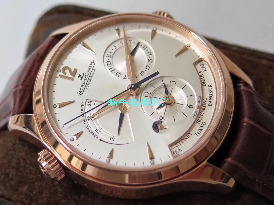 【 Video analysis ZF Factory  Jaeger-LeCoultre  Replica Copy 表】 Jaeger-LeCoultre 大师系列地理学家1422521 wrist watches  / JJ156