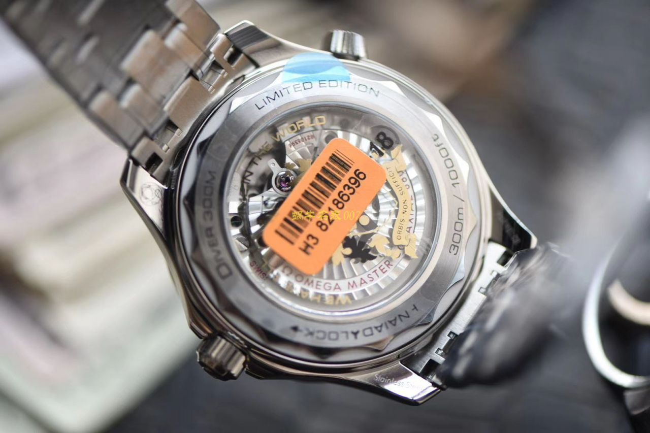 【VS Factory 最新詹姆斯邦德007限量版《女王密使》钢带款】OMEGA Seamaster 系列210.22.42.20.01.004 wrist watches  / M637