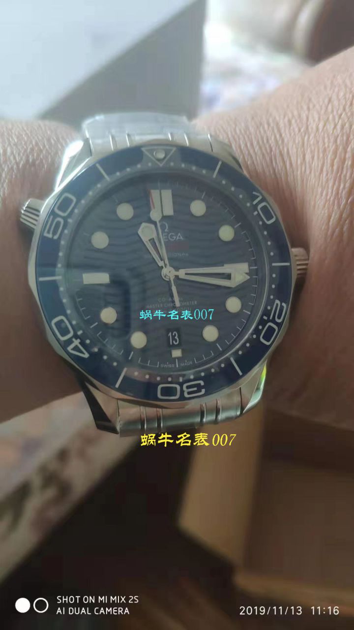 【 Video analysis 】OMEGA Seamaster 系列210.30.42.20.03.001 wrist watches (VS Factory  Perfect  Replica Watches 007代言广告款) / M360