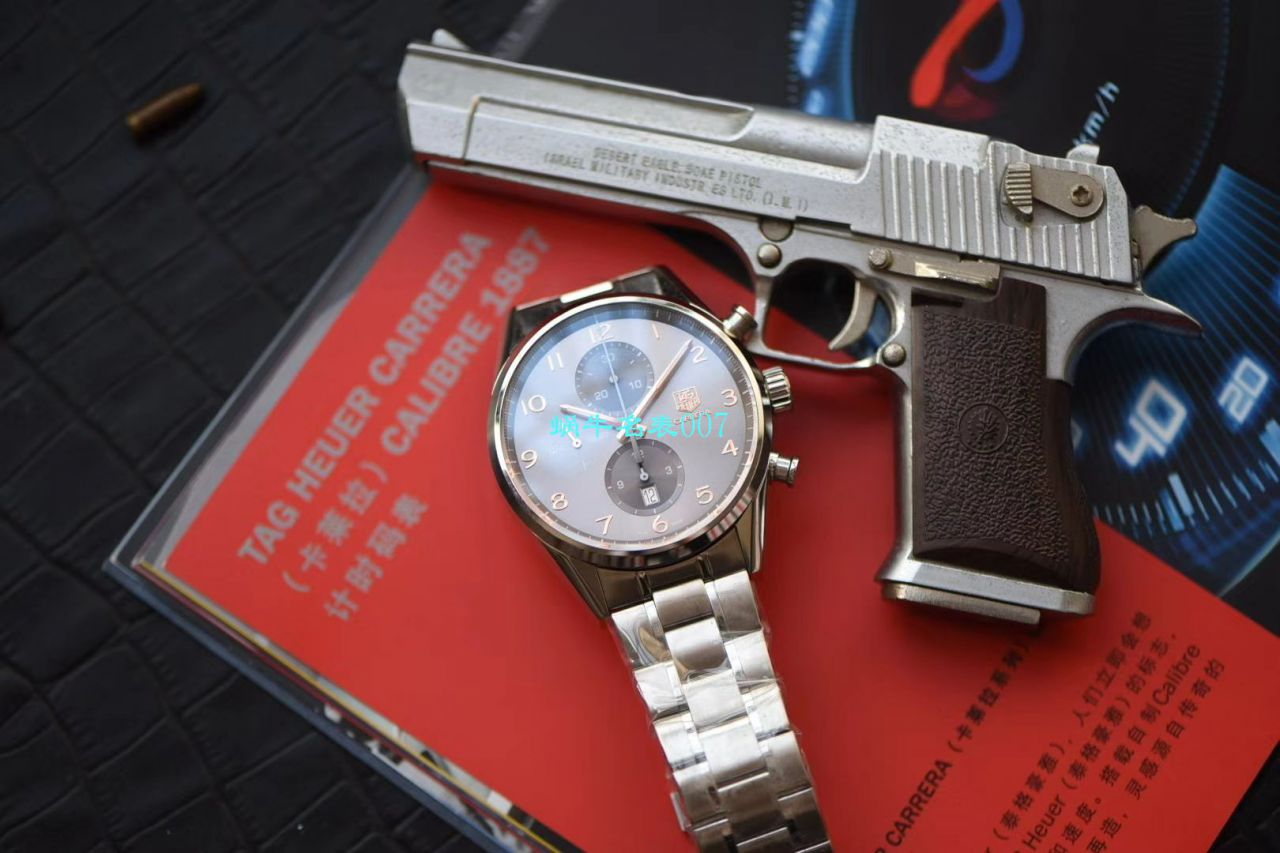 【V6 Factory  Replica Watches 】 TAG Heuer 卡莱拉CALIBRE 1887自动计时 43毫米系列CAR2013.BA0799 wrist watches  / TG082