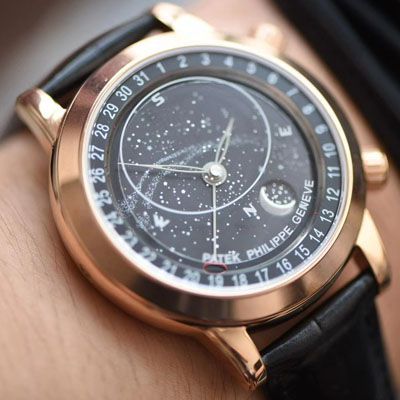 【台湾 Factory  PATEK PHILIPPE 星空多少钱】 PATEK PHILIPPE 超级复杂功能计时 Replica Copy 6102R-001 wrist watches 