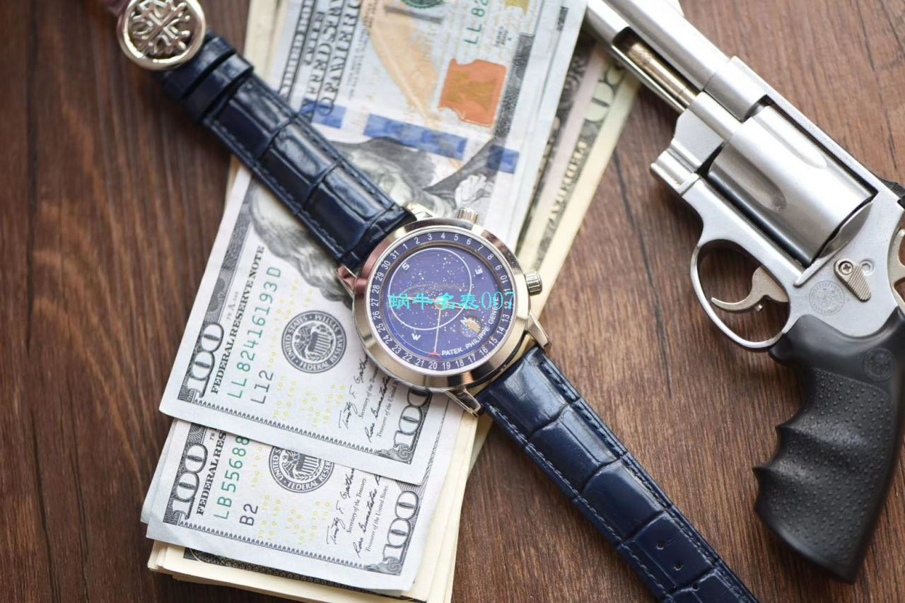 【台湾 Factory  PATEK PHILIPPE 星空 Replica Copy 多少钱】 PATEK PHILIPPE 超级复杂功能计时系列6102P-001 铂金 wrist watches  / BD238