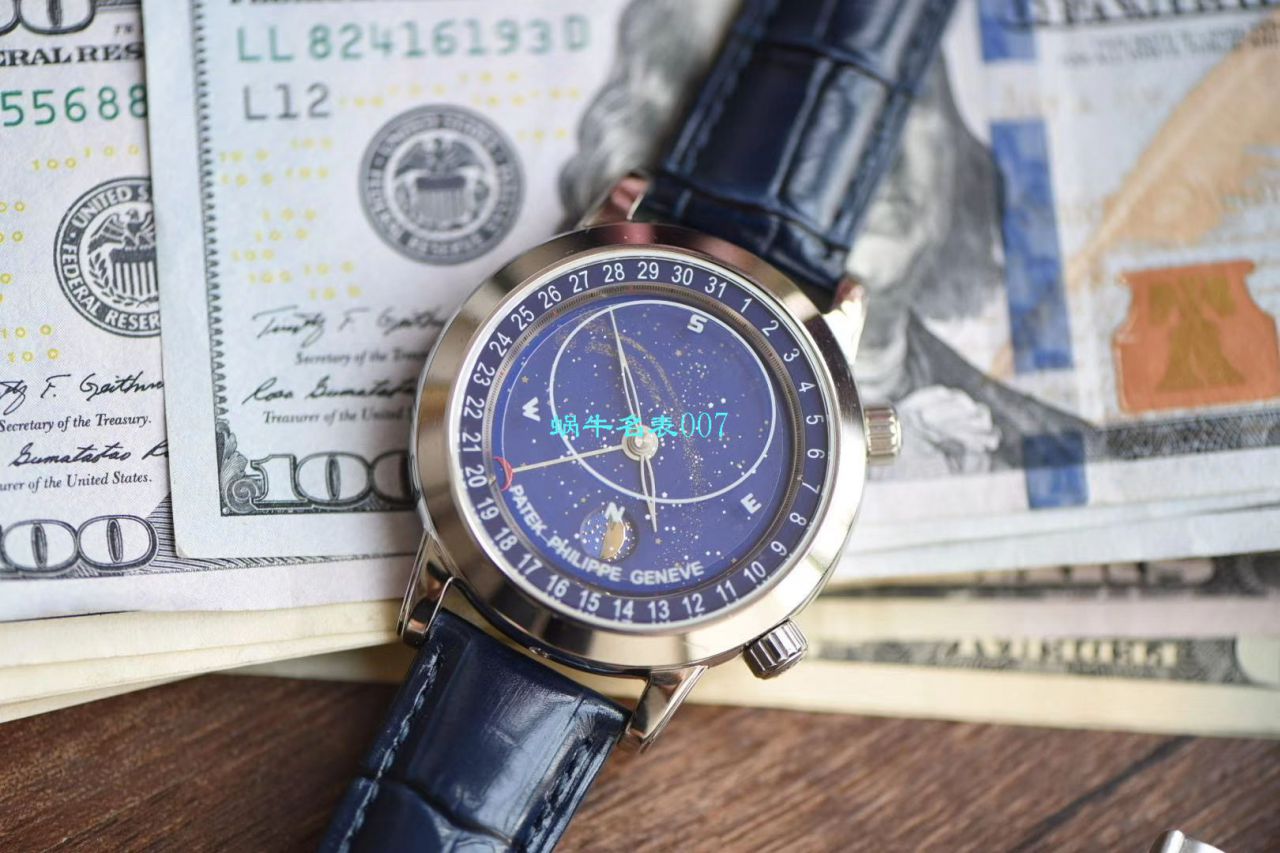 【台湾 Factory  PATEK PHILIPPE 星空 Replica Copy 多少钱】 PATEK PHILIPPE 超级复杂功能计时系列6102P-001 铂金 wrist watches  / BD238