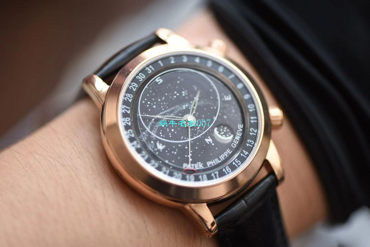 【台湾 Factory  PATEK PHILIPPE 星空 Replica Copy 多少钱】 PATEK PHILIPPE 超级复杂功能计时系列6102P-001 铂金 wrist watches  / BD238
