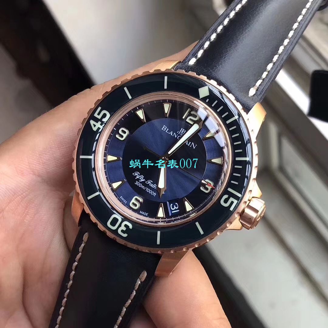 【ZF Factory Blancpain High quality  Replica Copy  Watches 】Blancpain  Fifty Fathoms 系列5015-3603C-63B wrist watches  / BP066