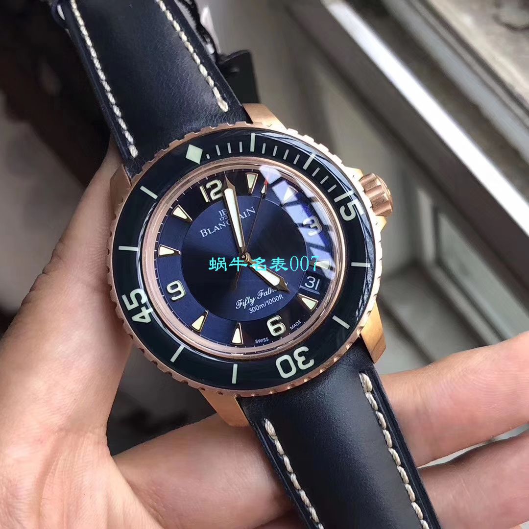 【ZF Factory Blancpain High quality  Replica Copy  Watches 】Blancpain  Fifty Fathoms 系列5015-3603C-63B wrist watches  / BP066