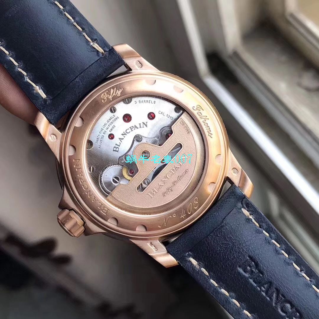 【ZF Factory Blancpain High quality  Replica Copy  Watches 】Blancpain  Fifty Fathoms 系列5015-3603C-63B wrist watches  / BP066