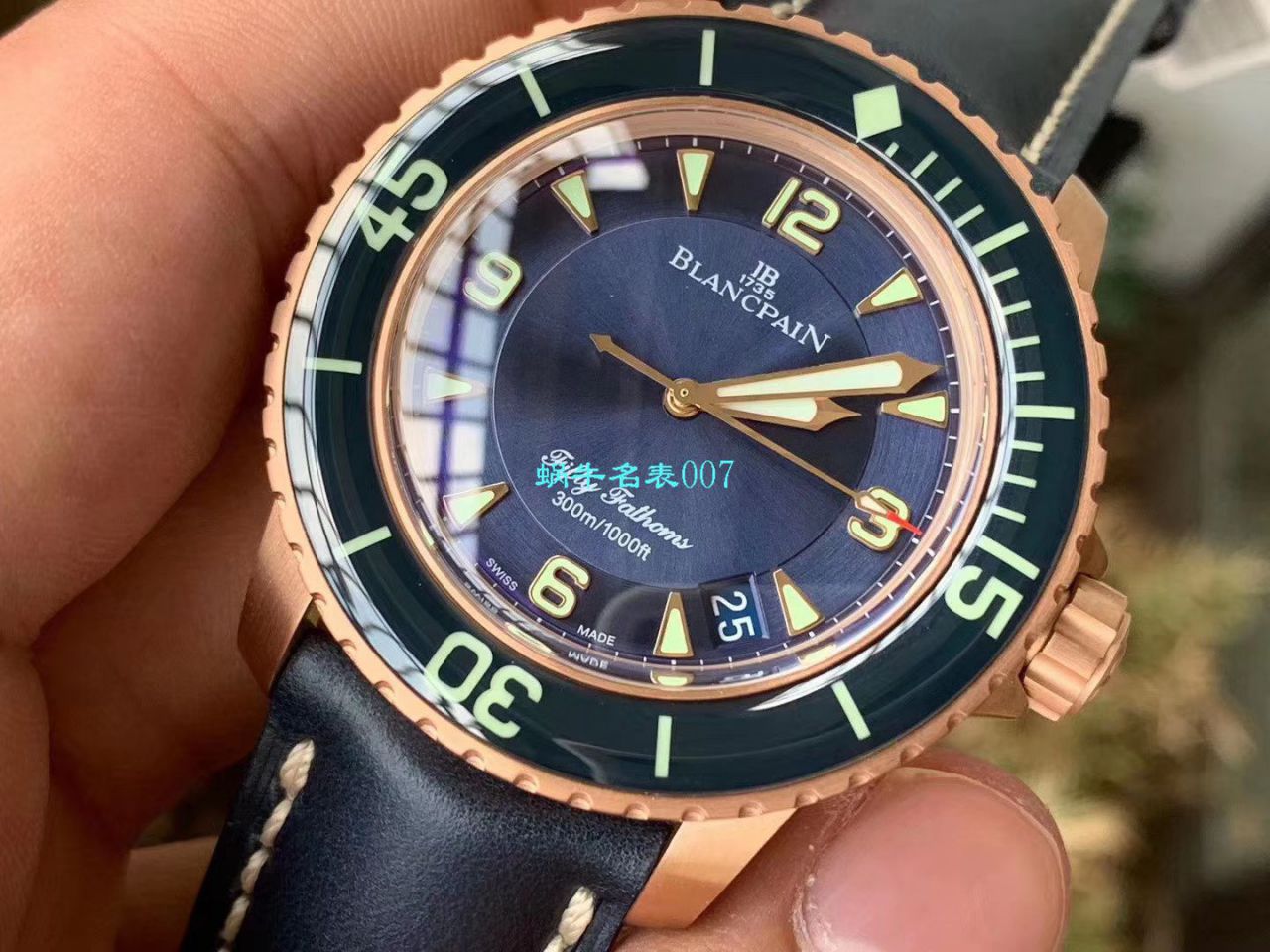 【ZF Factory Blancpain High quality  Replica Copy  Watches 】Blancpain  Fifty Fathoms 系列5015-3603C-63B wrist watches  / BP066