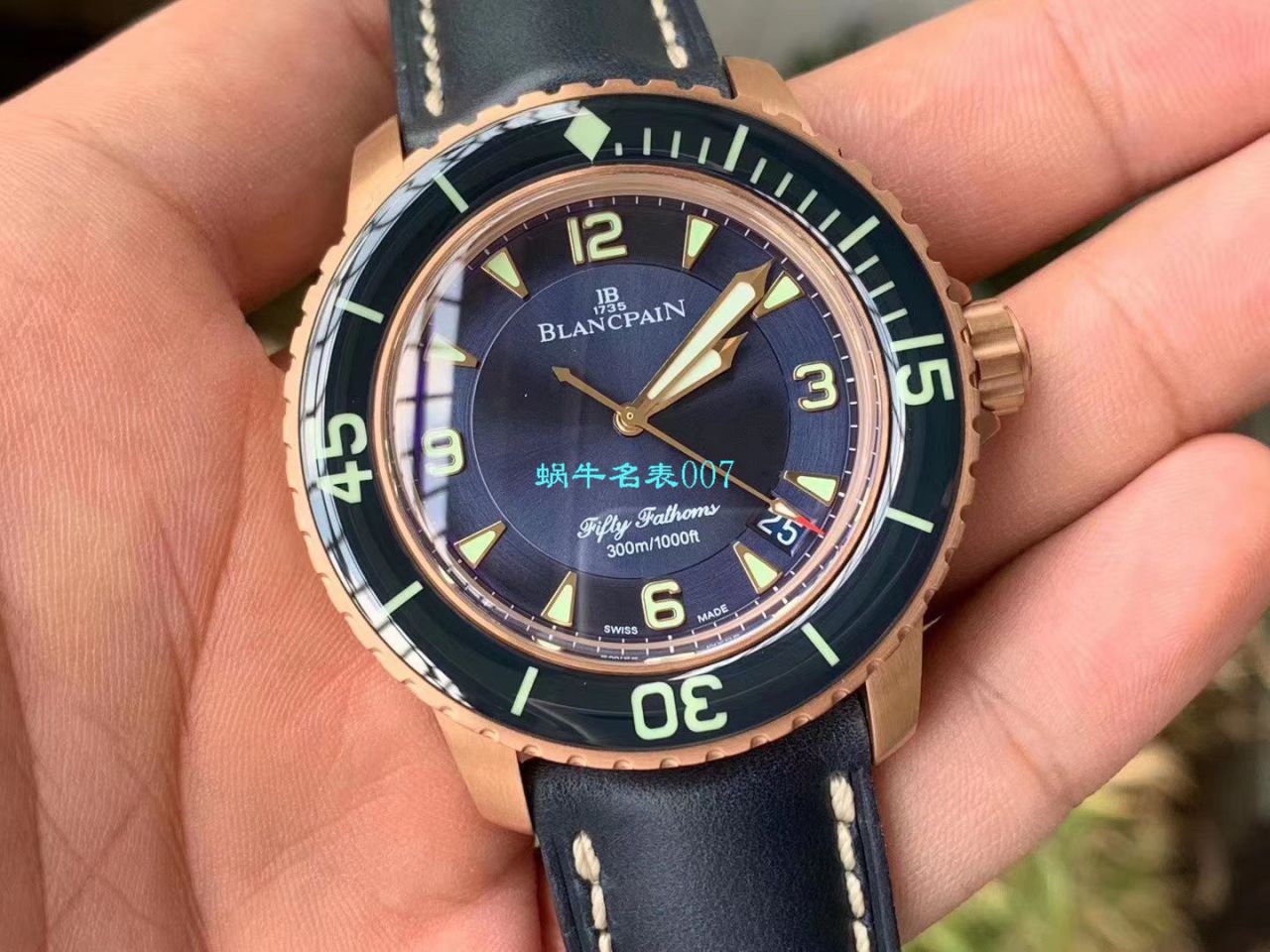 【ZF Factory Blancpain High quality  Replica Copy  Watches 】Blancpain  Fifty Fathoms 系列5015-3603C-63B wrist watches  / BP066