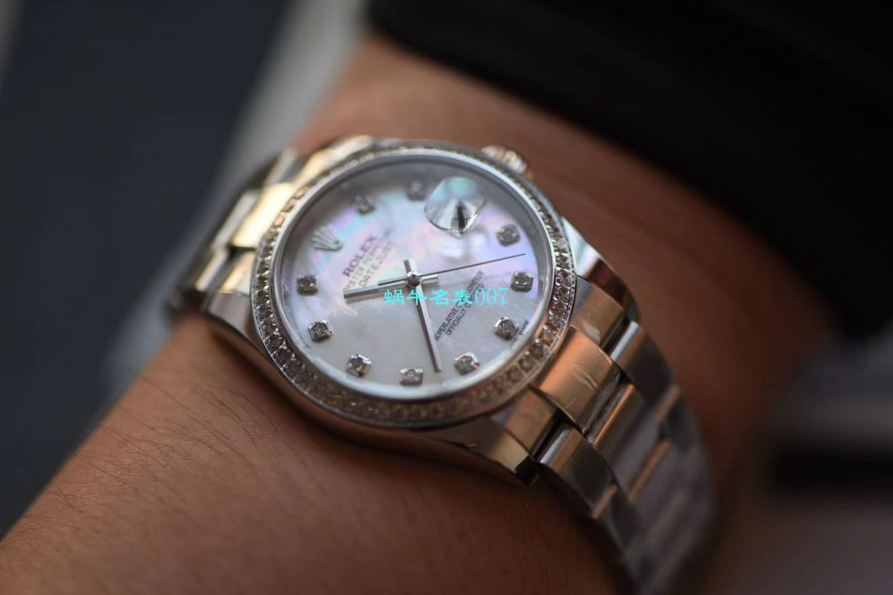 【台湾 Factory  High quality  Replica Watches 】 Rolex   Datejust 36系列m126284rbr-0012女表 / R520