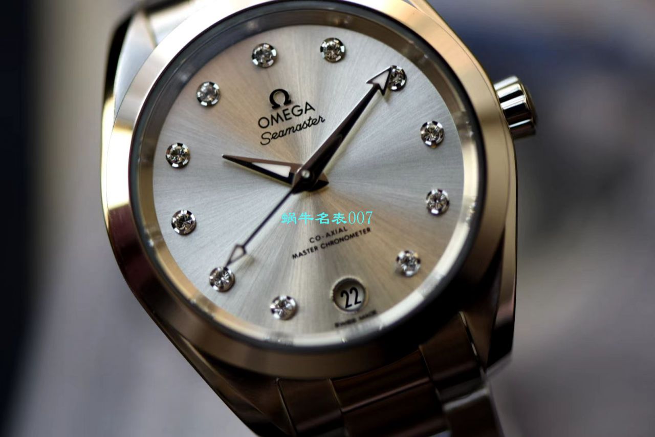 【 Video analysis VS Factory OMEGA Seamaster 150米女表】 top  Replica Copy AQUA TERRA 150米220.10.34.20.60.001 wrist watches  / M638