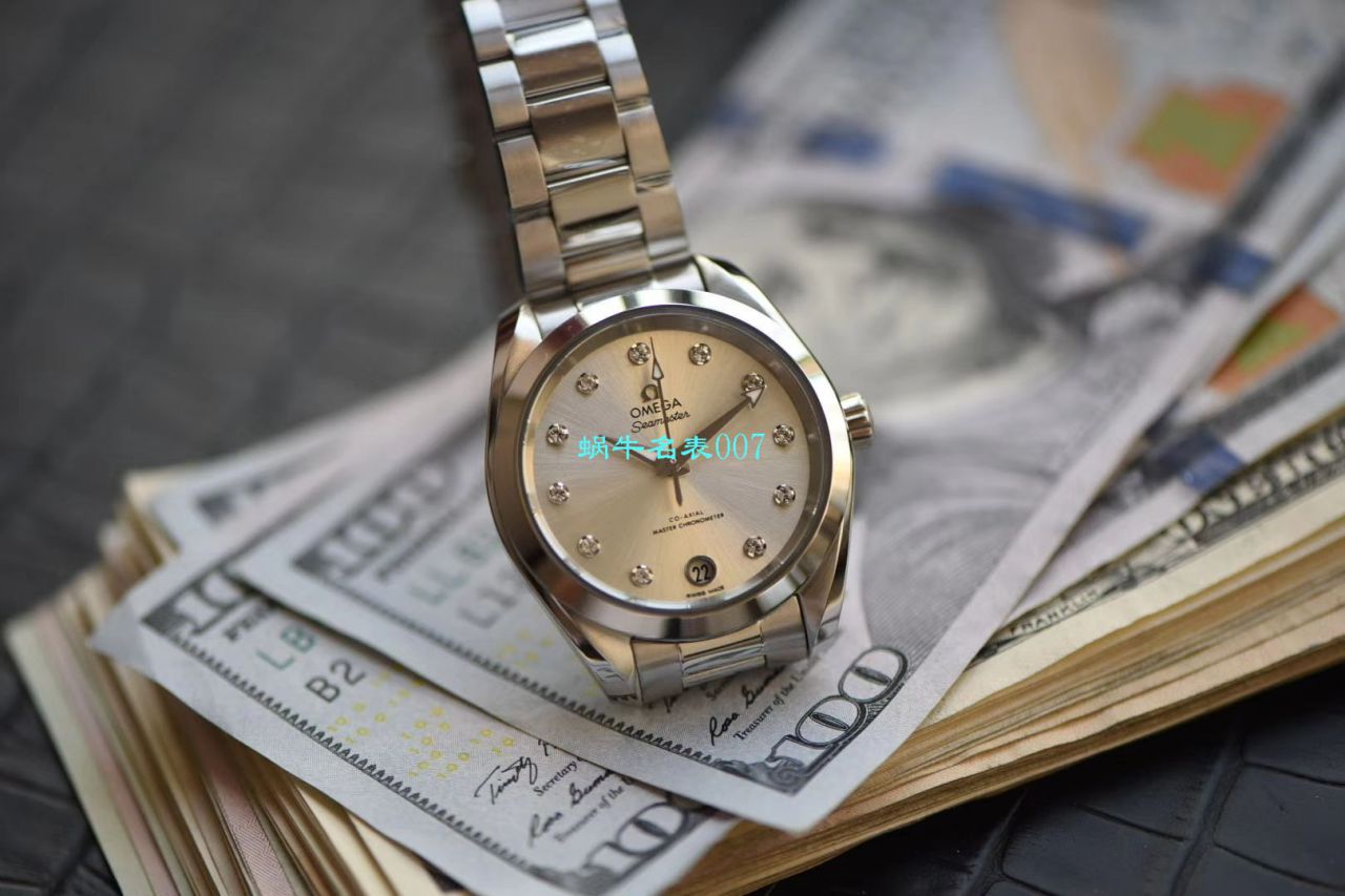 【 Video analysis VS Factory OMEGA Seamaster 150米女表】 top  Replica Copy AQUA TERRA 150米220.10.34.20.60.001 wrist watches  / M638