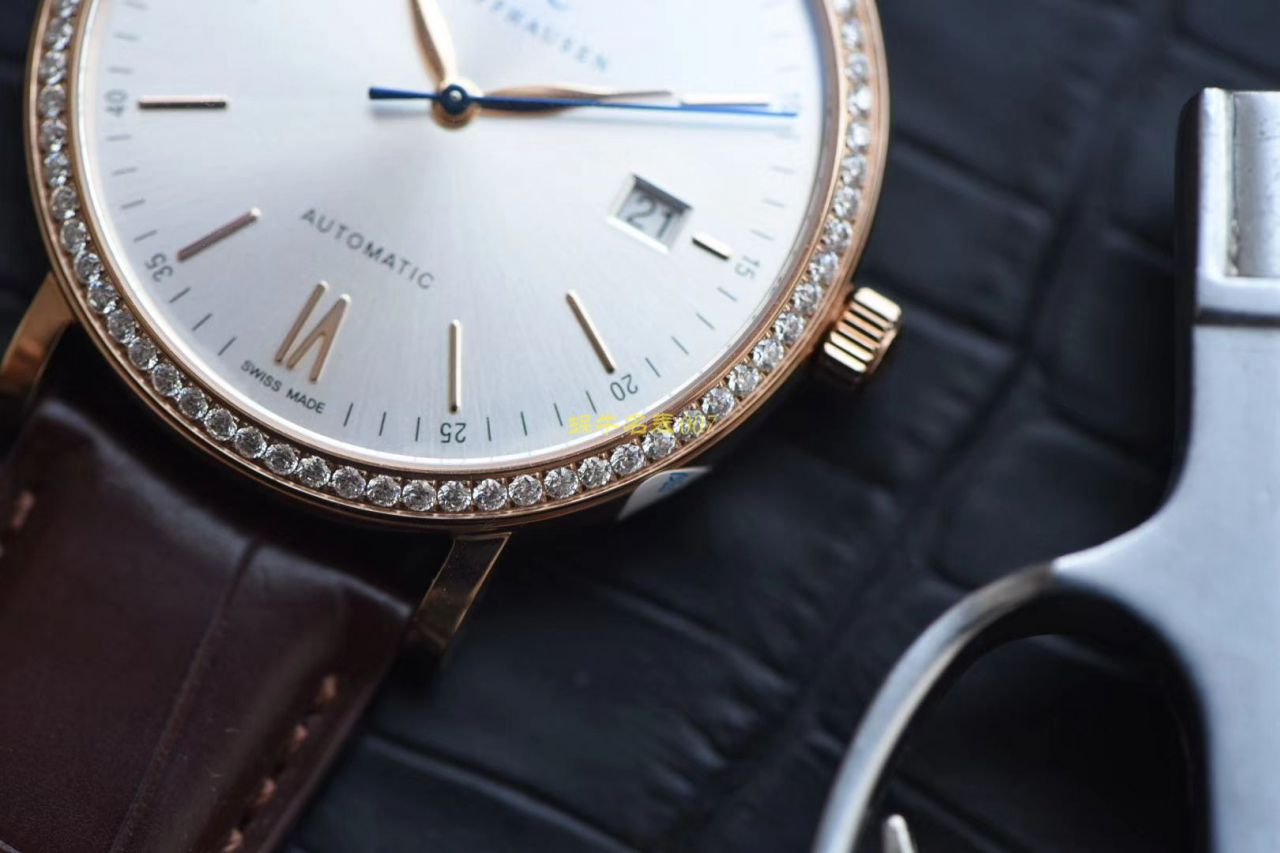 【 Video analysis V7 Factory 官网莫桑石钻版本】 Perfect  Replica Copy  IWC 柏涛菲诺系列 IW356516 自动机械男表 / WG510