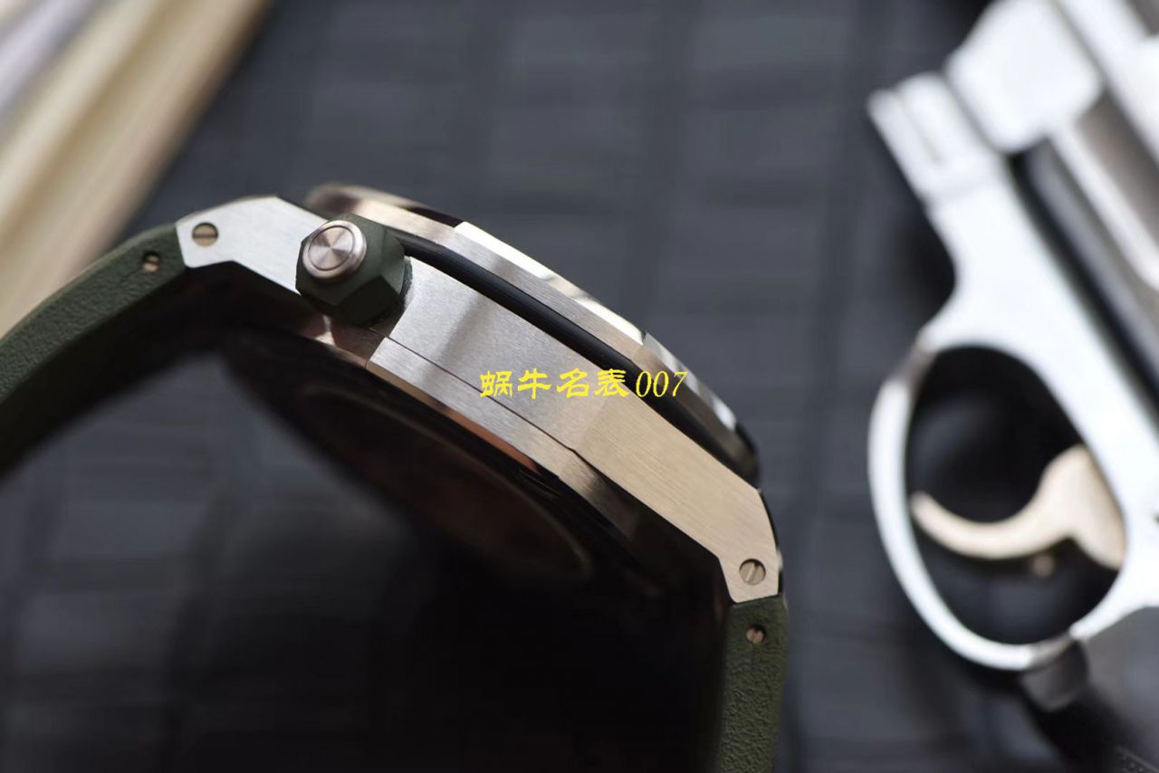 【JF Factory 15710ST＂军绿＂系列】Audemars Piguet  Royal Oak Offshore  Replica Copy 15710ST.OO.A052CA.01 wrist watches  / AP181