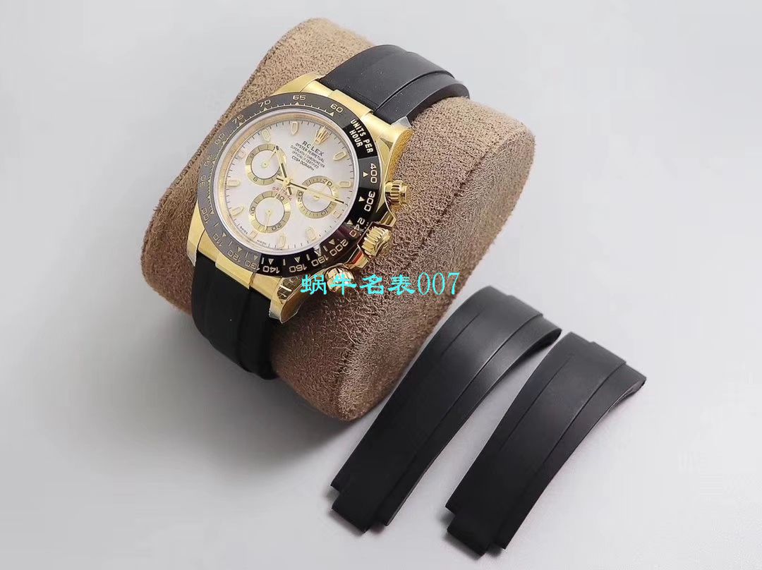 N Factory  Ditongna 新品金迪余文乐同款全新订制版 Rolex  Replica Copy  Ditongna 超级Cal.4130自动上链 Movement  / R521