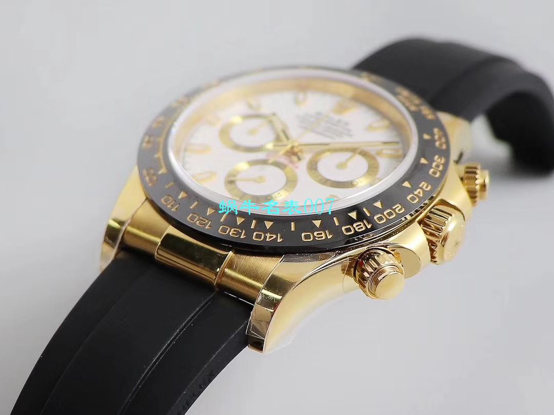 N Factory  Ditongna 新品金迪余文乐同款全新订制版 Rolex  Replica Copy  Ditongna 超级Cal.4130自动上链 Movement  / R521