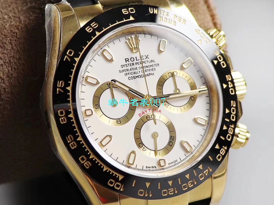N Factory  Ditongna 新品金迪余文乐同款全新订制版 Rolex  Replica Copy  Ditongna 超级Cal.4130自动上链 Movement  / R521