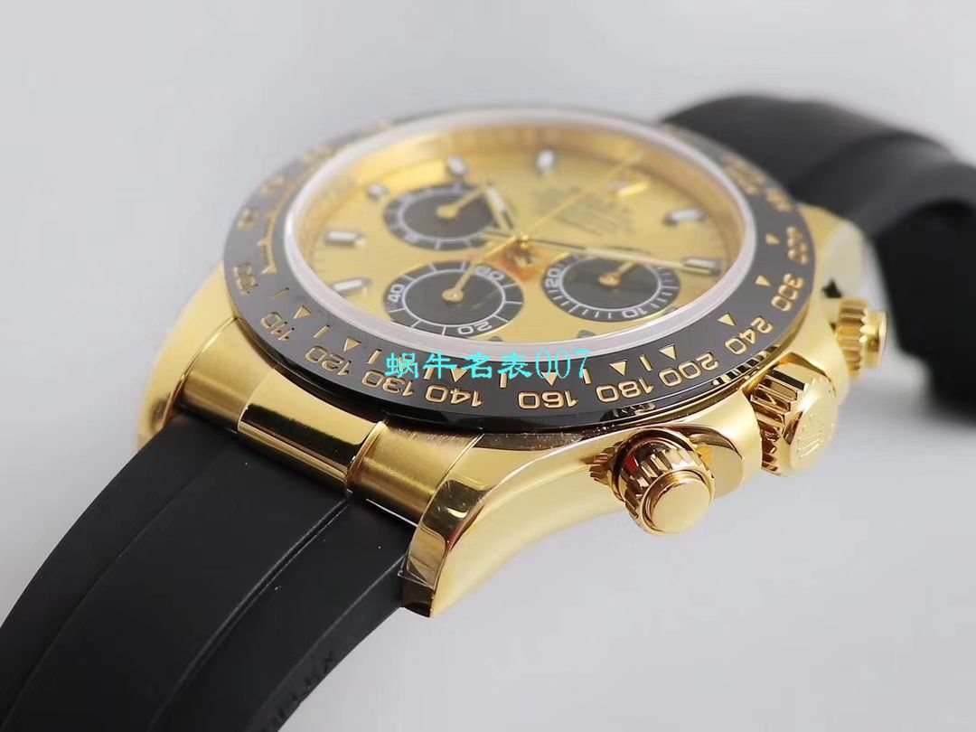 N Factory  Ditongna 新品金迪余文乐同款全新订制版 Rolex  Replica Copy  Ditongna 超级Cal.4130自动上链 Movement  / R521