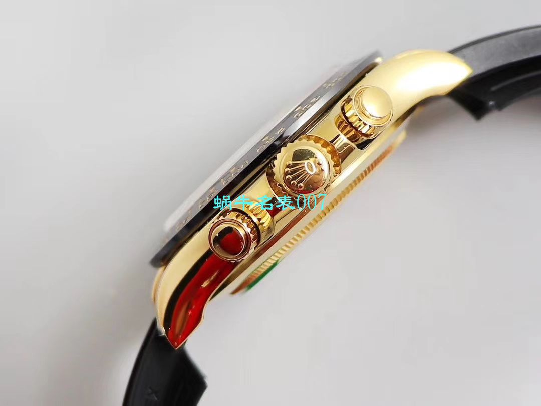 N Factory  Ditongna 新品金迪余文乐同款全新订制版 Rolex  Replica Copy  Ditongna 超级Cal.4130自动上链 Movement  / R521