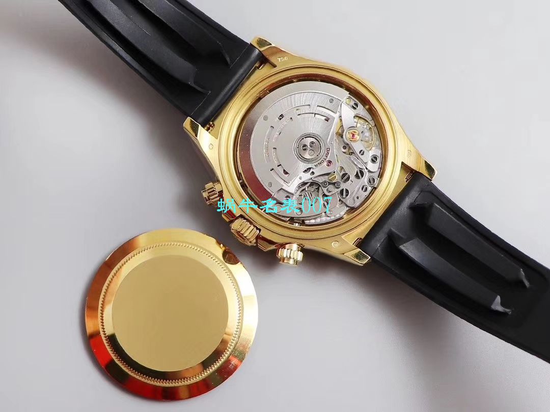 N Factory  Ditongna 新品金迪余文乐同款全新订制版 Rolex  Replica Copy  Ditongna 超级Cal.4130自动上链 Movement  / R521