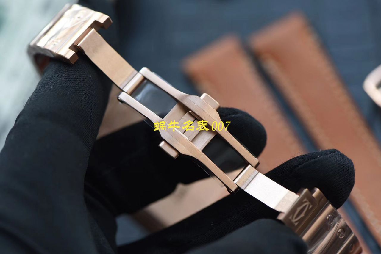 HBBV6 Factory 新款 Perfect  Replica Copy  Cartier   Santos 女装表圈镶WJSA0010,WJSA0007中号女表 / K237