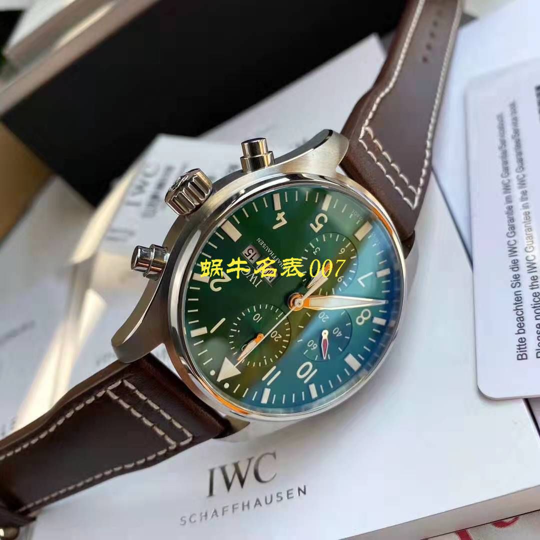 【视频测评新‎款首发‎！硬货！渠‎道出‎口订​单​！原单】IWC IWC 表飞行员系列IW377726 wrist watches  / WG511