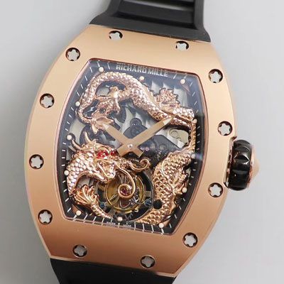 【TW Factory  Replica Watches 】RICHARD MILLE RICHARD MILLE 男士系列RM 057腕成龙盘​龙陀飞​轮​腕​表
