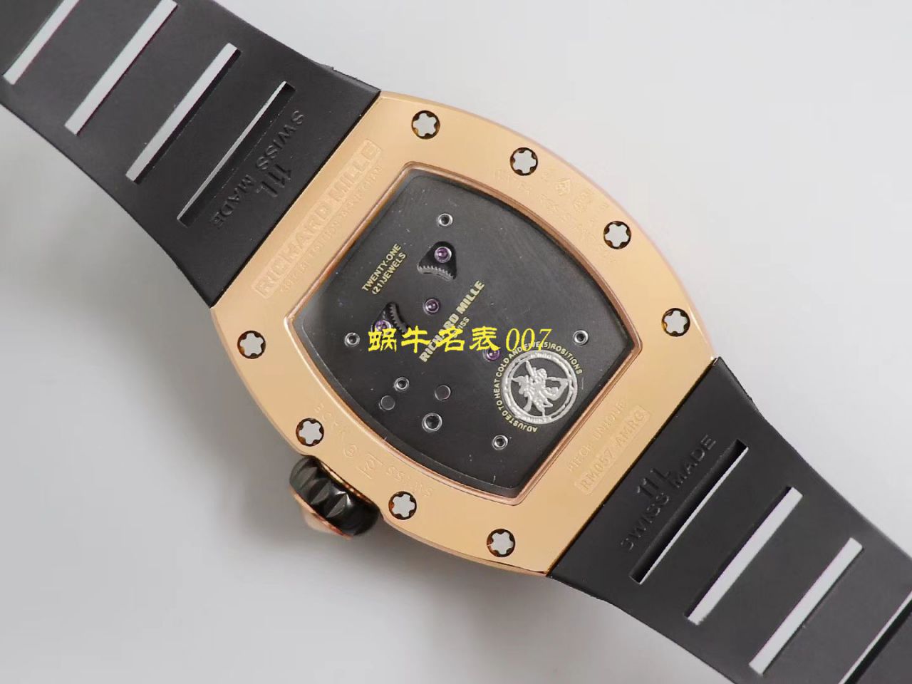 【TW Factory  Replica Watches 】RICHARD MILLE RICHARD MILLE 男士系列RM 057腕成龙盘​龙陀飞​轮​腕​表 / TWRM057