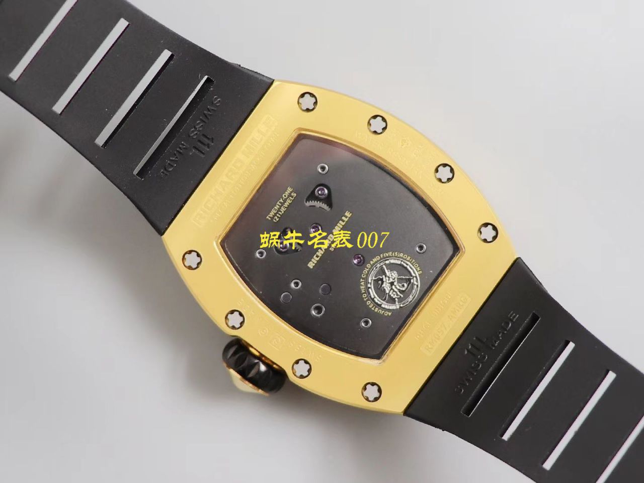 【TW Factory  Replica Watches 】RICHARD MILLE RICHARD MILLE 男士系列RM 057腕成龙盘​龙陀飞​轮​腕​表 / TWRM057