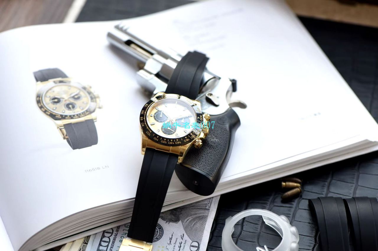 【N Factory 4130 Movement V3价格904钢】 Rolex  Cosmograph Daytona  Ditongna 系列m116518ln-0041 wrist watches  / R273