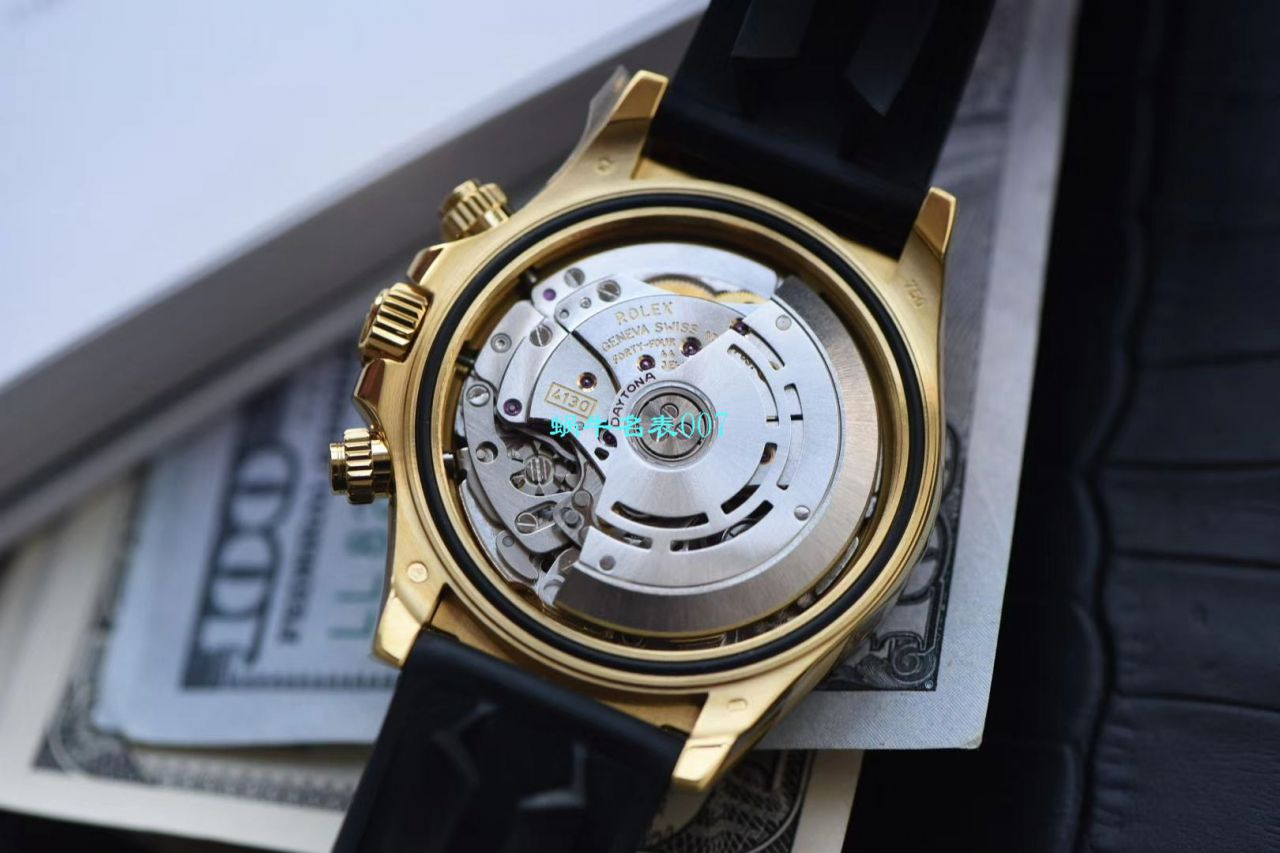 【 Ditongna 哪个 Factory  Best N Factory 最新超级4130】 Rolex  Cosmograph Daytona  Ditongna  top  Replica Copy m116518ln-0042 wrist watches  / R272