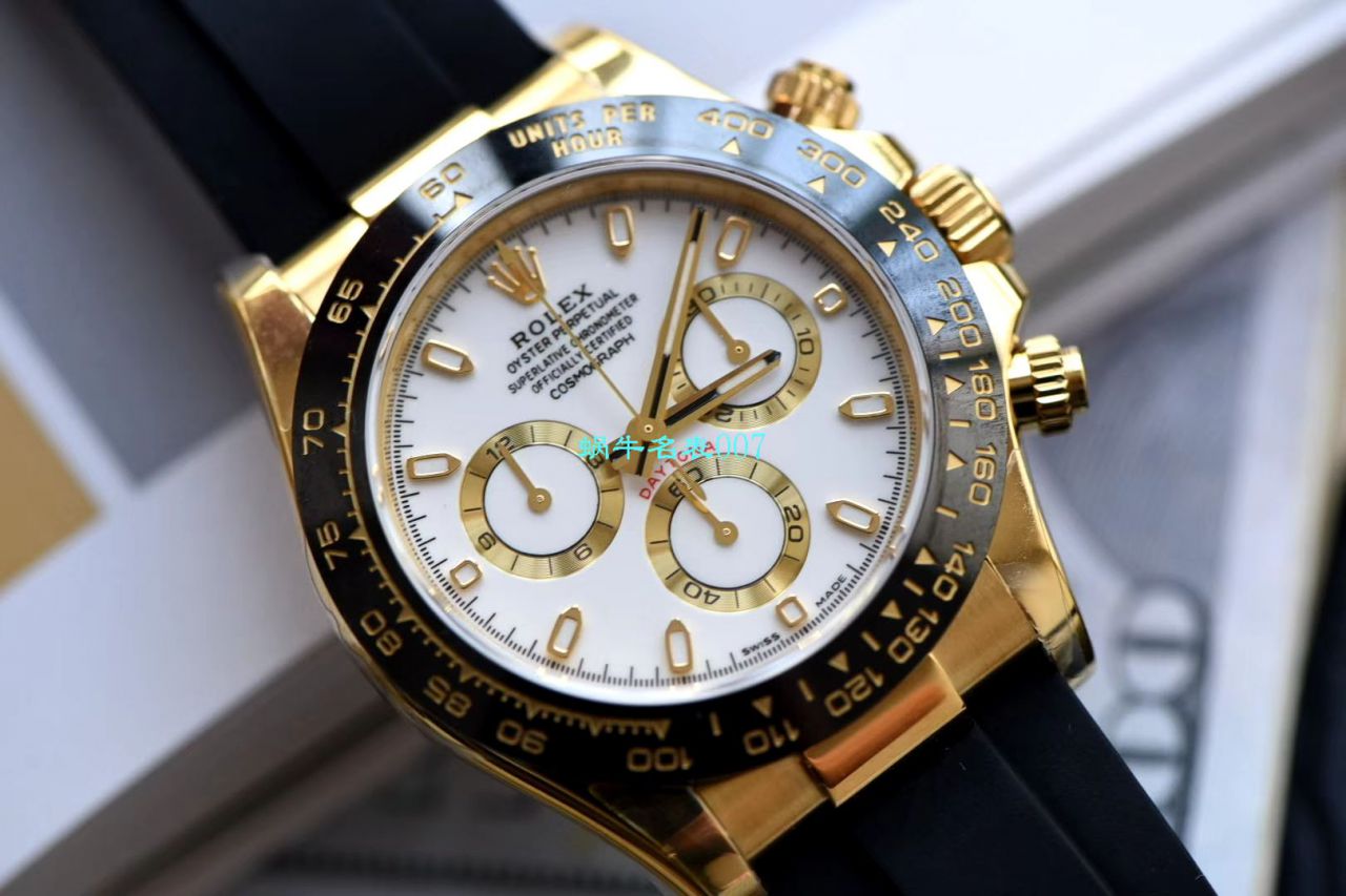 【N Factory 4130 Movement V3价格904钢】 Rolex  Cosmograph Daytona  Ditongna 系列m116518ln-0041 wrist watches  / R273