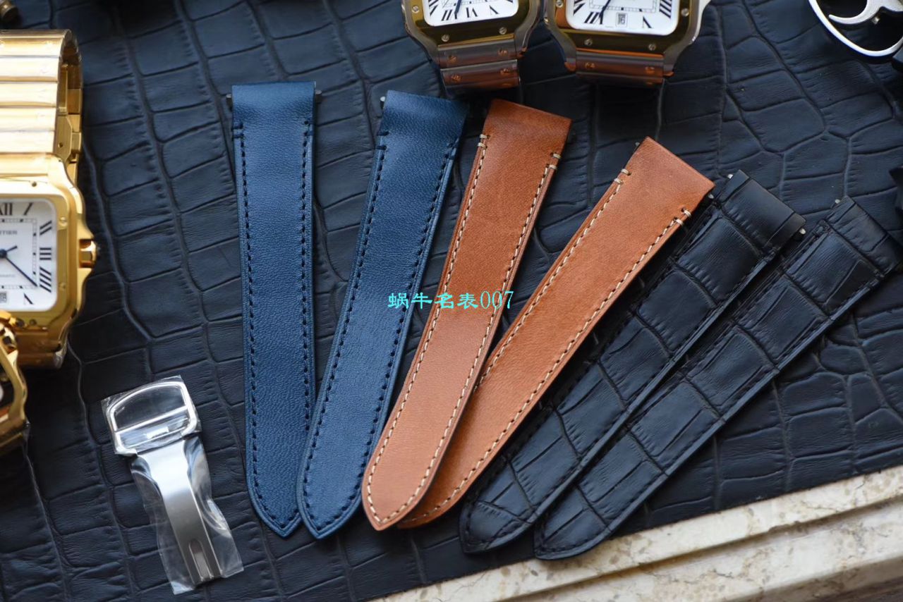 HBBV6 Factory 新款 Perfect  Replica Copy  Cartier   Santos 女装表圈镶WJSA0010,WJSA0007中号女表 / K237