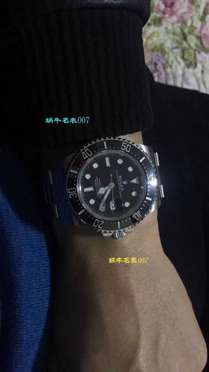 【 Video analysis N Factory 最新升级版43毫米单红鬼王】 Rolex 海使型 Replica Copy m126600-0001 wrist watches  / R269