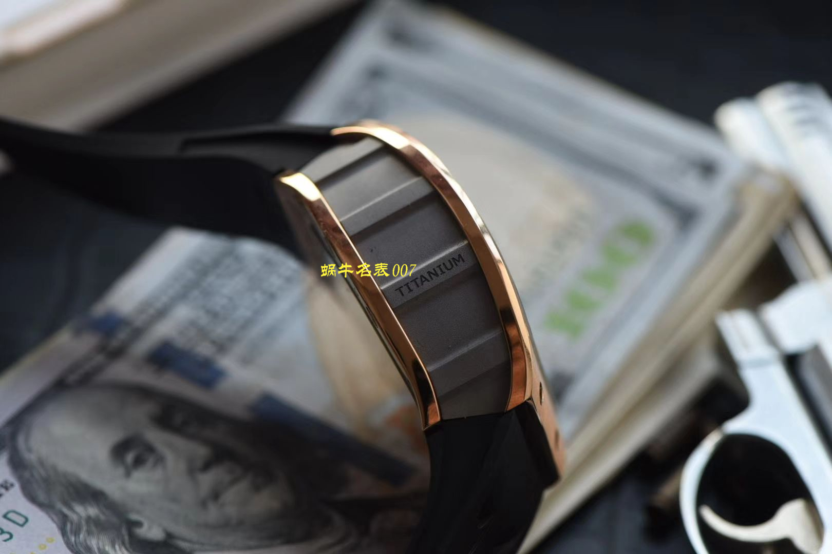 【 Video analysis 台湾KV Factory 官网】新品 Replica Watches 玫瑰金 RICHARD MILLE RM011 wrist watches  / KVRM011jin