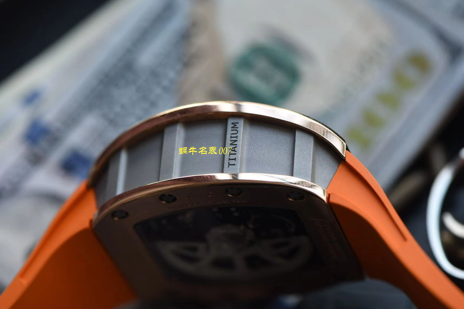 【 Video analysis 台湾KV Factory 官网】新品 Replica Watches 玫瑰金 RICHARD MILLE RM011 wrist watches  / KVRM011jin