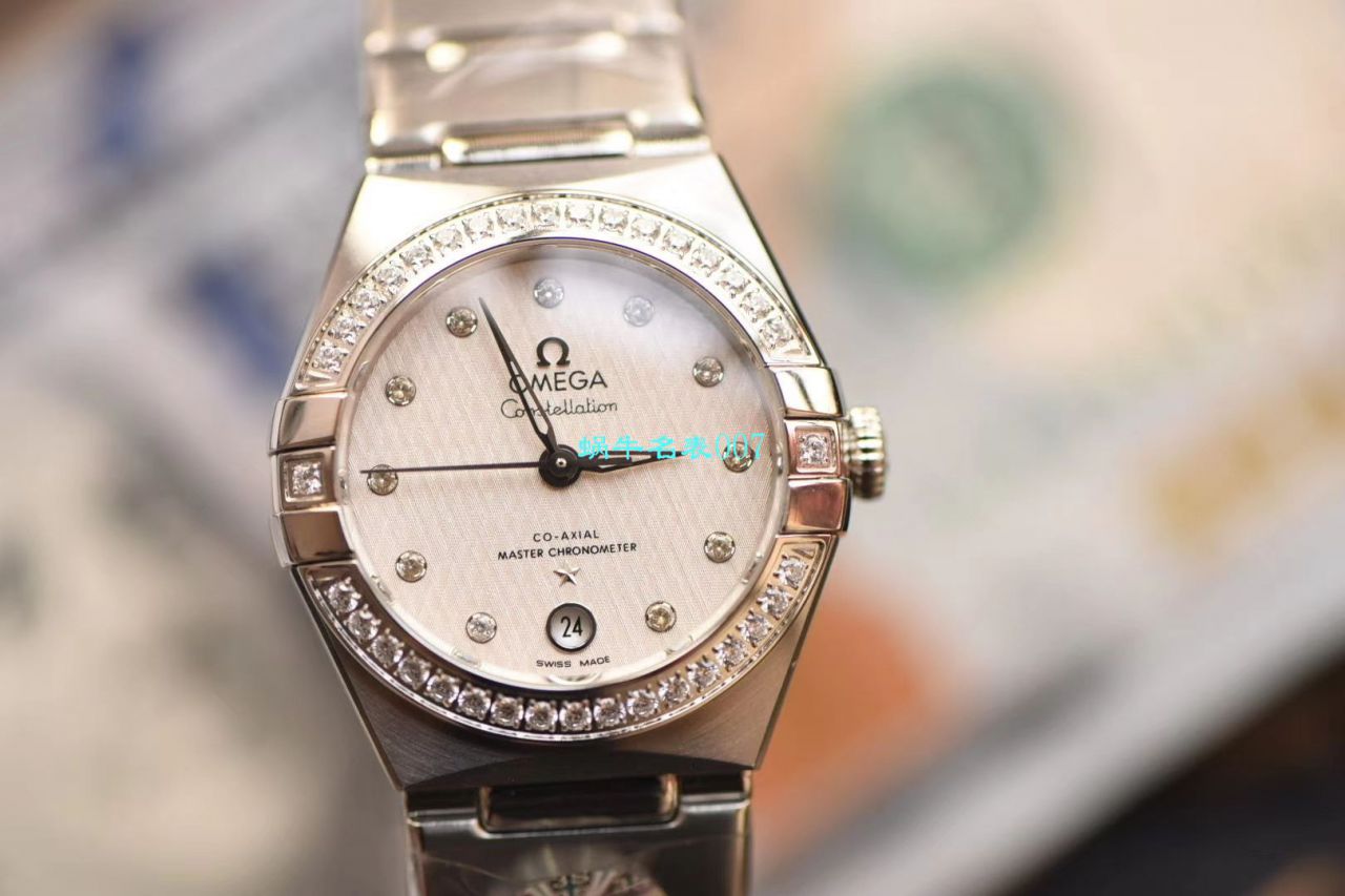 【3S Factory  High quality  Copy  Watches 】OMEGA Constellation 系列131.20.29.20.02.001女表 / M656