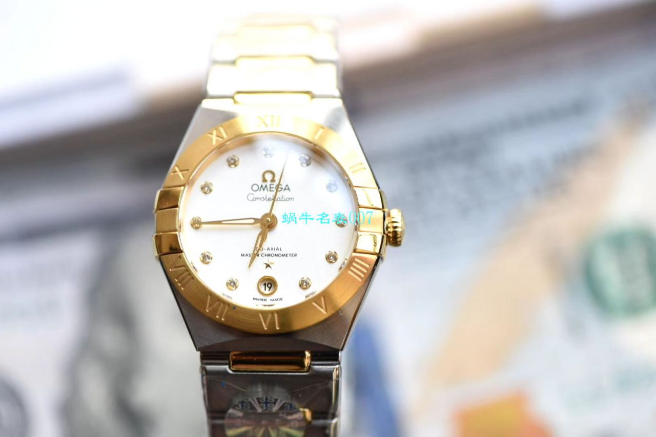 【3S Factory OMEGA High quality  Replica 女 Watches 】OMEGA Constellation 系列131.20.29.20.52.002 wrist watches  / M652
