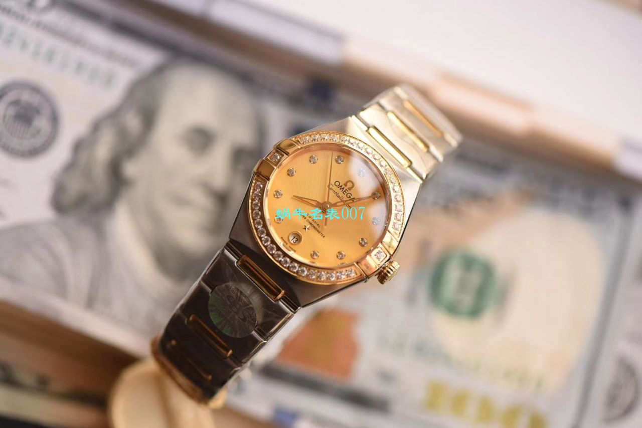 【3S Factory  High quality  Copy  Watches 】OMEGA Constellation 系列131.20.29.20.02.001女表 / M656