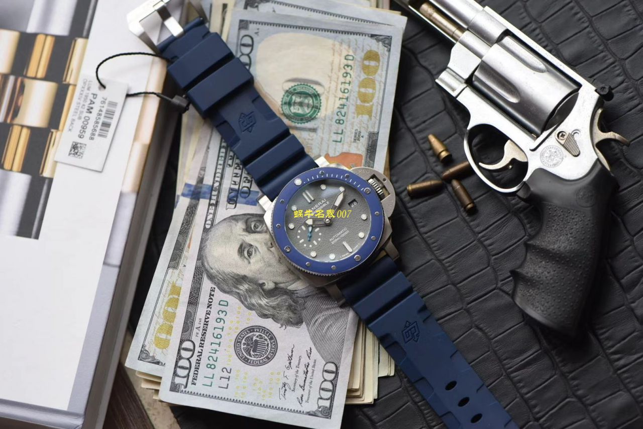 VS Factory  top  Replica 表 SIHH2019蓝主角 Replica PAM959Panerai SUBMERSIBLE 潜行系列PAM00959 wrist watches  / VSPAM959