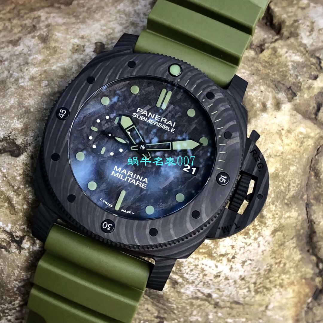 【VS Factory 新品军绿色英雄情结 Replica Watches 】Panerai  Replica SUBMERSIBLE 潜行系列PAM00961 wrist watches  / VSPAM961