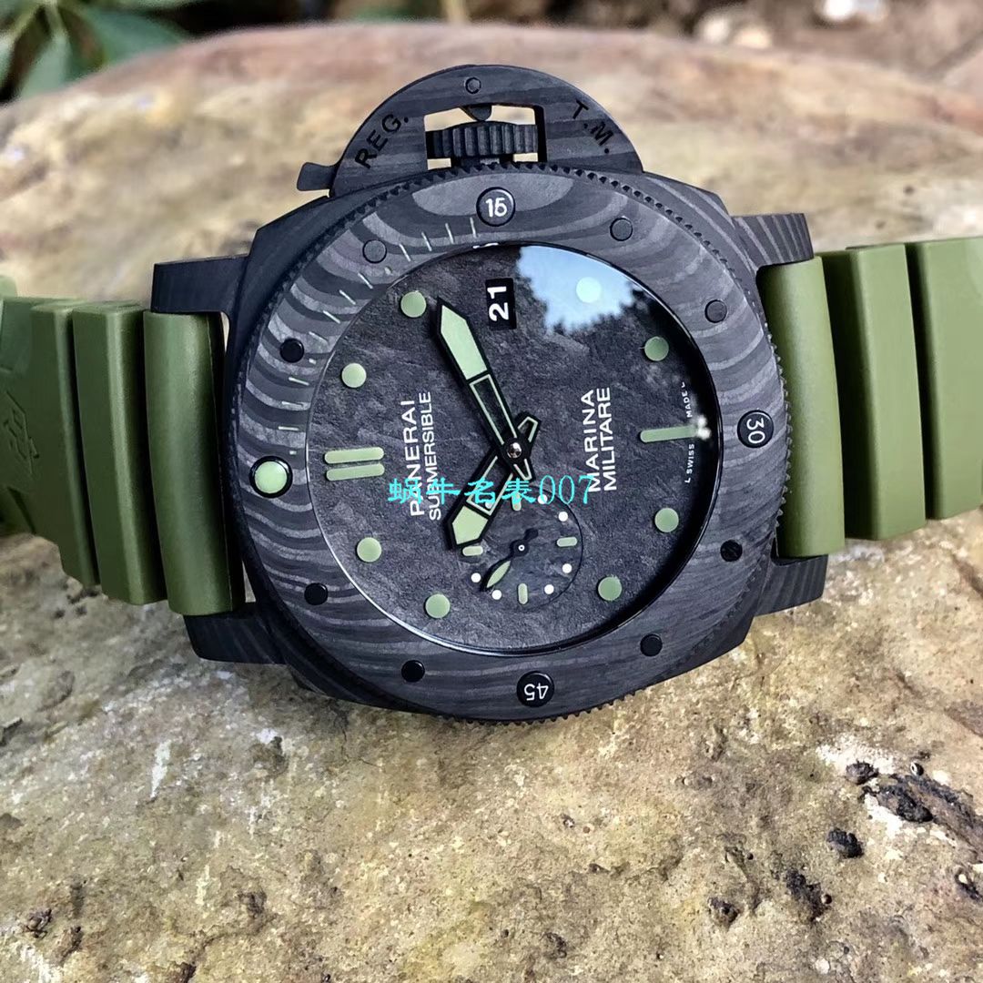 【VS Factory 新品军绿色英雄情结 Replica Watches 】Panerai  Replica SUBMERSIBLE 潜行系列PAM00961 wrist watches  / VSPAM961