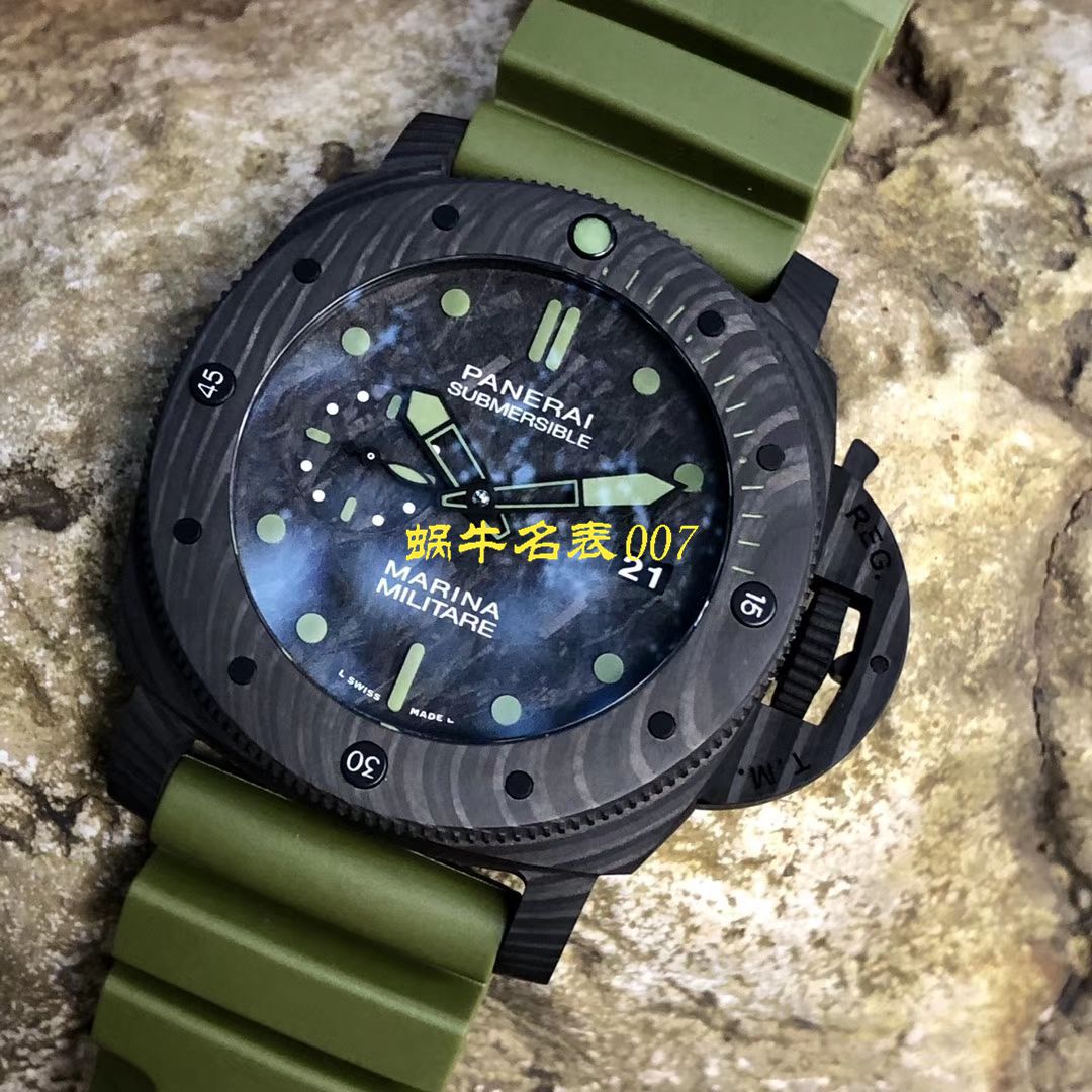【VS Factory 新品军绿色英雄情结 Replica Watches 】Panerai  Replica SUBMERSIBLE 潜行系列PAM00961 wrist watches  / VSPAM961