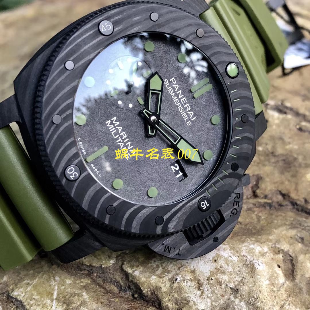 【VS Factory 新品军绿色英雄情结 Replica Watches 】Panerai  Replica SUBMERSIBLE 潜行系列PAM00961 wrist watches  / VSPAM961
